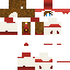 skin for cute Santa girlcute Christmas girl