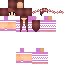 skin for Cute Violet Flower Girl (New)