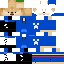 skin for Doge Gamer azul 2