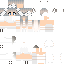 skin for edited wolf girl UPSIDE DOWN TAIL WITH EARS