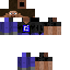 skin for Fully textured Developer Steve blue varieation