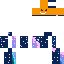 skin for Galaxy herobrine but its halloween