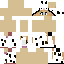 skin for girl in cow onsie