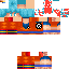 skin for Goku ssjgod mix with ssjgodblue 