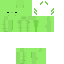 skin for Green Axolotl (The one that ought to have been added to Minecraft)