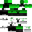 skin for green black man