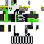 skin for GREEN cool osama slime skelly