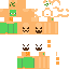 skin for Green Duck in a Halloween mood times 2