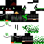 skin for Green Fire Ender Boy