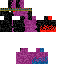 skin for half end half nether