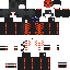 skin for halloween red