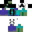 skin for Herobrine Plus Zombie equals to