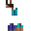 skin for Herobrine split in half(invisible)