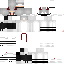 skin for Hoodie White Hair Red Eyes Classic