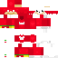 skin for Knuckles Sonic The Hedgehog Series Meme Red