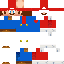 skin for Mario bros Cartoon