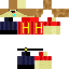 skin for My minecraft skin with a noob face