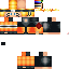 skin for Naruto Anime Orange Black Blue Eyes