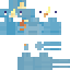 skin for narwhal girl    8bit skin