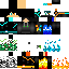 skin for omega cyan hair