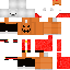 skin for oso polar con disfraz de navidad