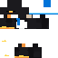 skin for Penguin with blue scarf