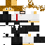 skin for person but its a jack o lantern