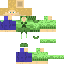 skin for person with creeper t-shirt on