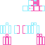 skin for Pink&Blue ColorBlock