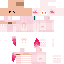 skin for pink onsie girl but three tails