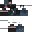 skin for Police girl with black hair