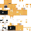 skin for Pug with Orange Hoodie