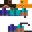 skin for Pumpkin Steve with gloves