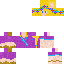 skin for Purple and Blue Dress