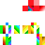 skin for Rainbow enderman I hope this gets to the top