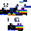 skin for rainbow panda