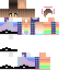 skin for Rainbow pastel teen