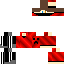 skin for Red Jacket mixed eyes Added Creeper on back