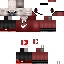 skin for red panda youtuber but with wolverine claws