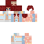 skin for Redhead girl in sweater casual 3