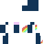 skin for regenboog rainbow