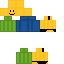 skin for Roblox Noob With Gloves