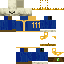 skin for Skeleton (w/crown) Vault 111 Suit