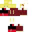 skin for Skintober day 19 blond haired girl with checkered shirt