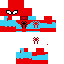 skin for spider man