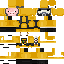 skin for SquidPig Pig head Hazmat Suit