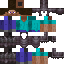 skin for Steve armadura de netherite