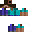 skin for steve being protected with gloves and a mask