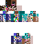 skin for Steve but he is glitched out