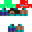 skin for steve holding amogus troll